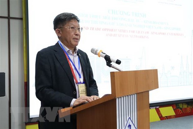 越南和新加坡企业贸易对接会在胡志明市举行