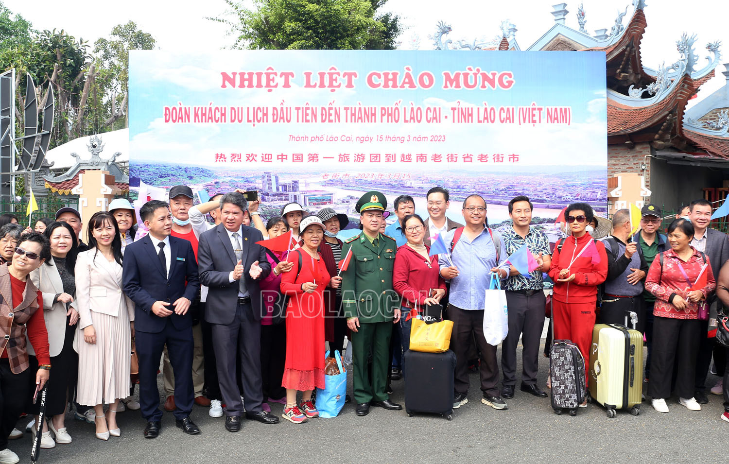 老街省在三年疫情后迎来首批中国游客