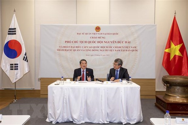 越南国会副主席阮德海对韩国进行正式访问