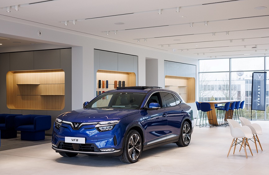 VinFast在法国西部开设的第一家商店正式开业