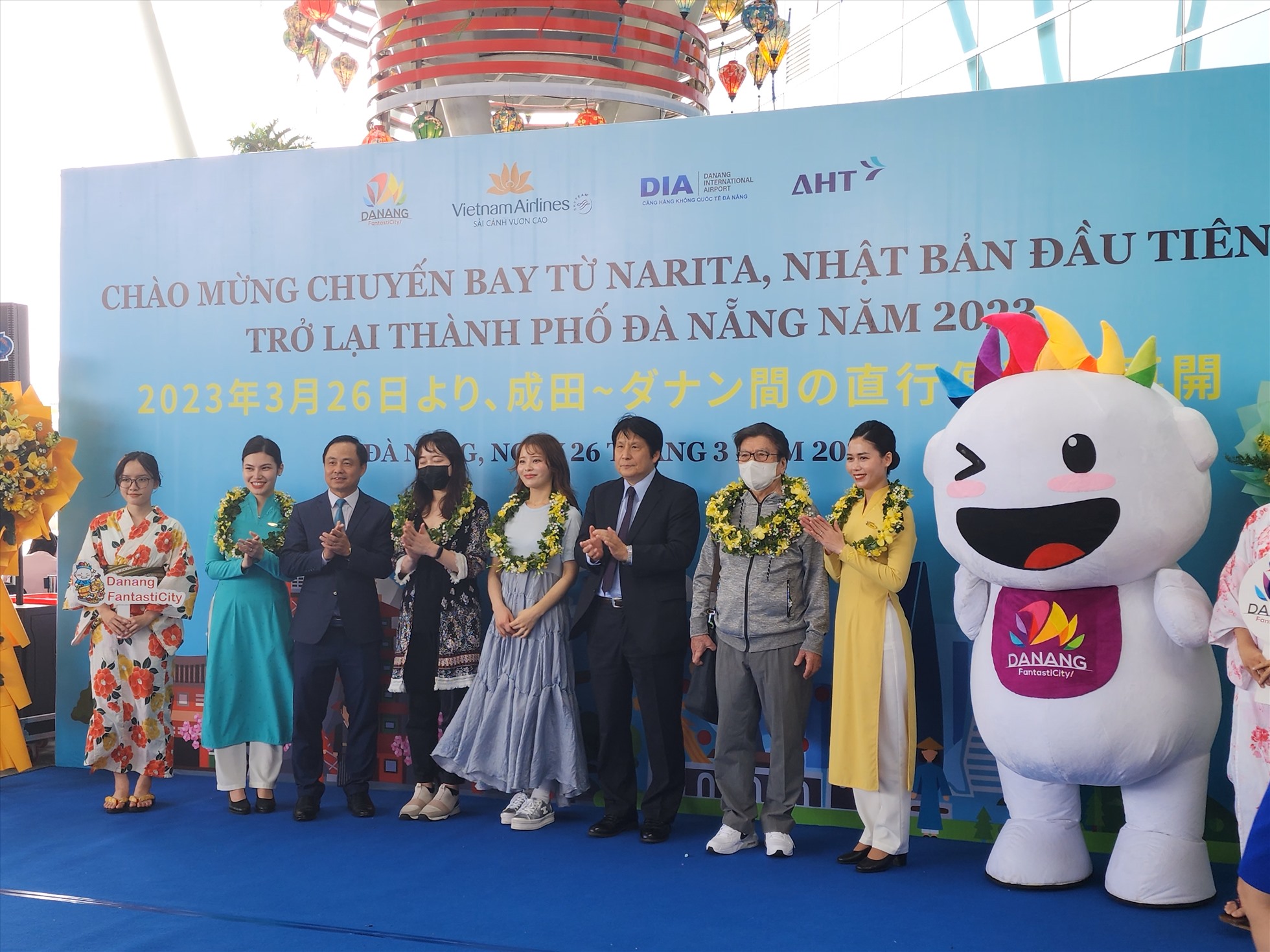 岘港市至日本成田市航线正式复航