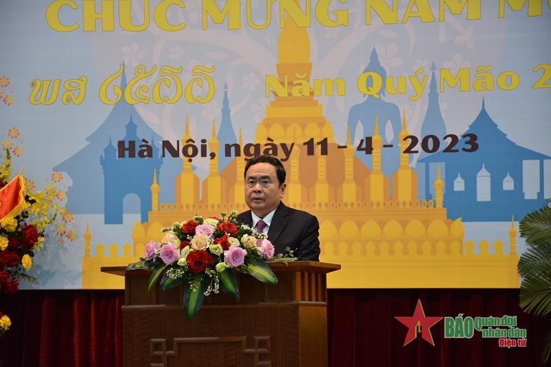 老挝驻越南大使馆在河内举行传统新年庆祝活动