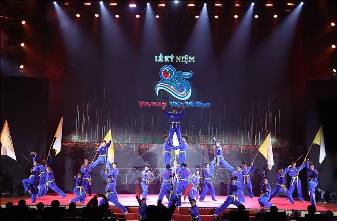 国家主席武文赏出席越南武术越武道门派成立85周年纪念仪式