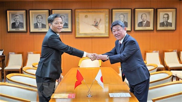 促进越日深广战略伙伴关系