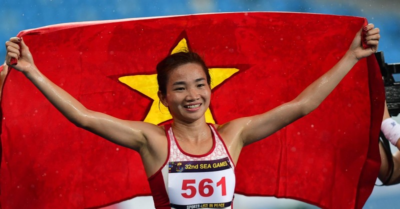 第32届东运会：越南田径运动员阮氏莺成功卫冕冠军