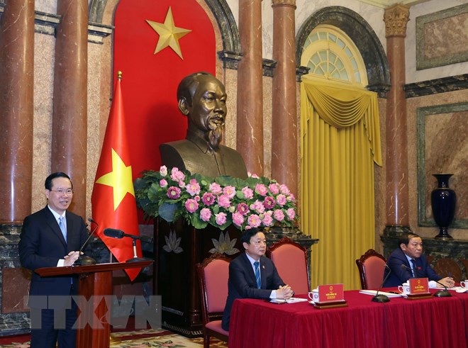 国家主席武文赏：以更远视野落实好越南体育长期发展战略