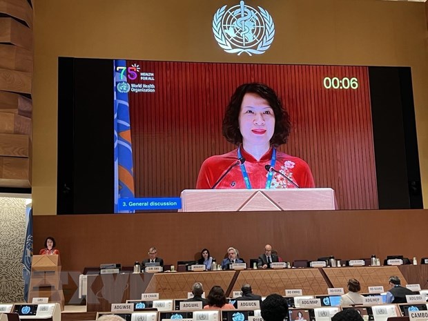 越南参加第76届世界卫生大会