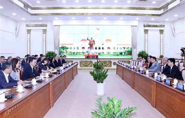 胡志明市促进与中国香港企业的合作