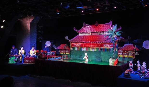 越南水上木偶艺术给俄罗斯观众留下深刻的印象