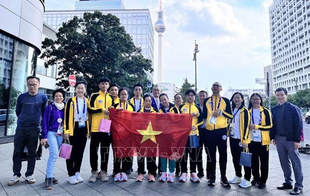 越南参加在德国举行的世界特殊奥林匹克运动会