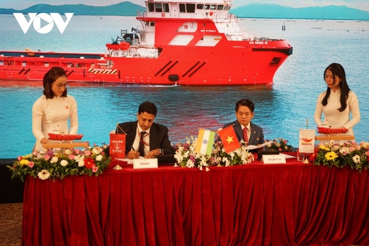 越南企业向印度国家石油天然气集团提供油气开采服务