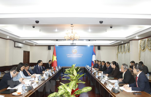 越老外交部第八次政治磋商在万象举行