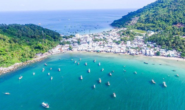 越南坚江省山岛全力营造安全有序的旅游环境