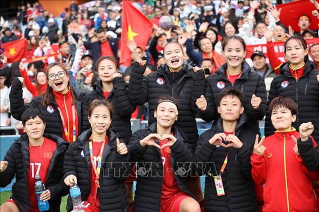 2023年女足世界杯：越南队以果敢精神迎战卫冕冠军美国队 越南队的表现获称赞