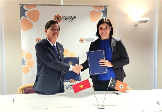 庆和省与澳大利亚北领地签署合作计划