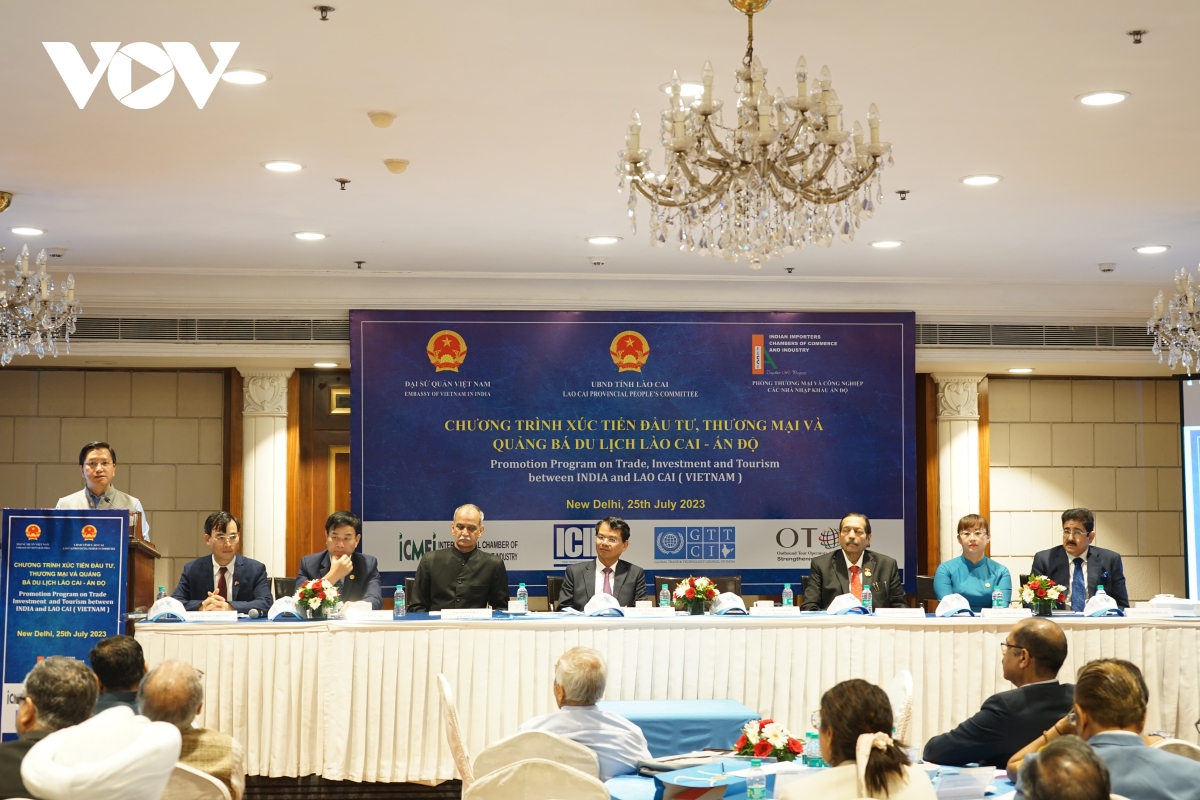 老街省在印度展开贸易投资促进和旅游推广活动