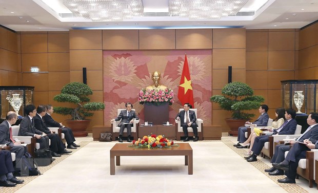 越南国会主席王廷惠：建议越日两国发展具有战略性的供应链
