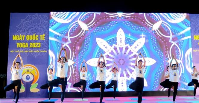 “国际瑜伽日”活动助推越南 - 印度文化交流