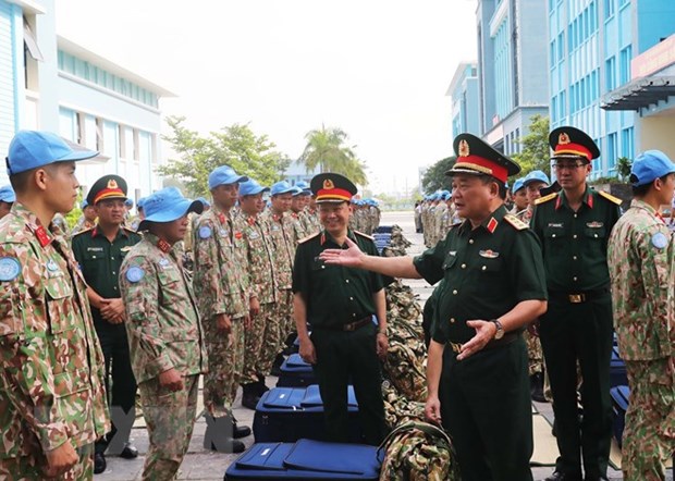 越南二号工兵队即将赴阿卜耶伊履行联合国维和任务