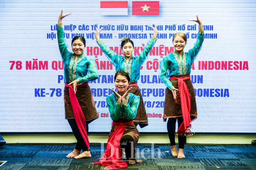 庆祝印尼国庆日78周年的友好见面会举行