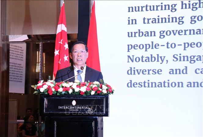 新加坡驻胡志明市总领事馆举行国庆典礼 庆祝新加坡独立58周年