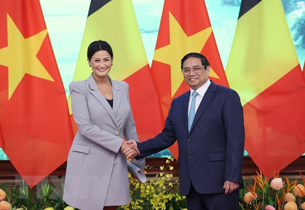 越南和比利时力争将双边贸易总额提升至70亿美元