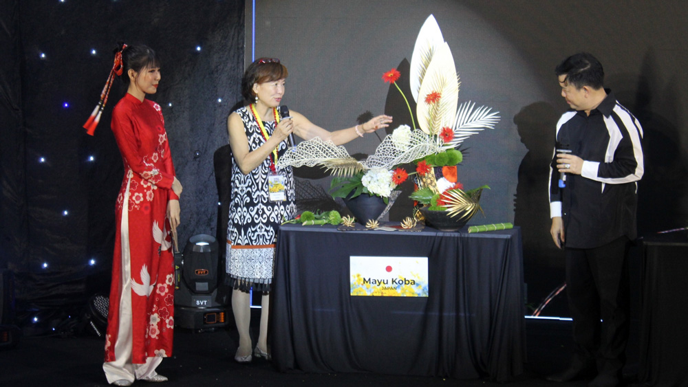 2023年国际花艺大赛在大叻市举行