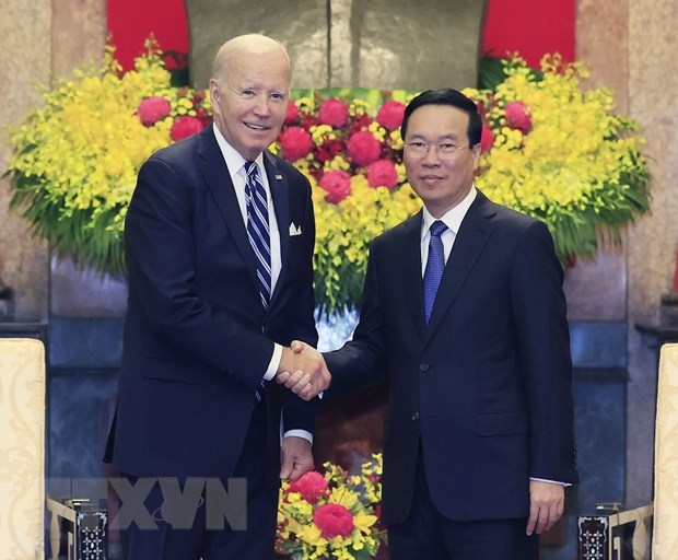 越南国家主席武文赏会见美国总统拜登