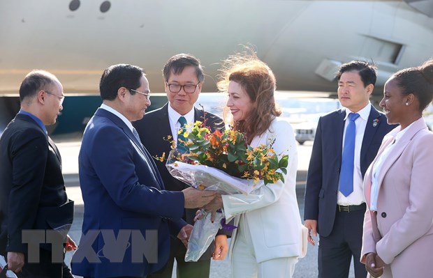 范明正总理抵达美国 开始出席第78届联合国大会高级别会议周之旅