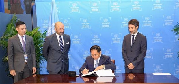越南在第78届联合国大会高级别会议周框架内签署《公海协定》