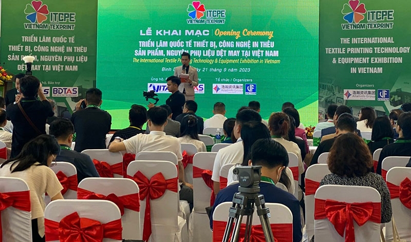 2023年越南国际纺织制衣及刺绣印花工业展览会开幕