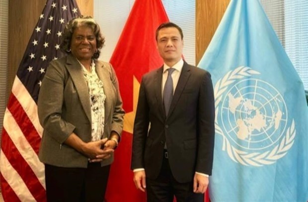 越南与美国加强在全球问题和落实联合国共同倡议中的合作关系