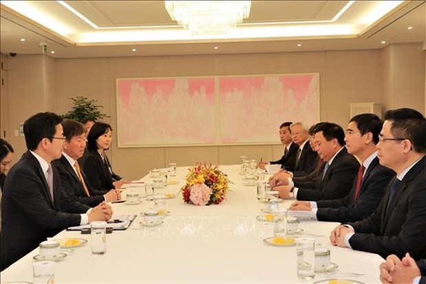 越南共产党代表团对韩国进行工作访问