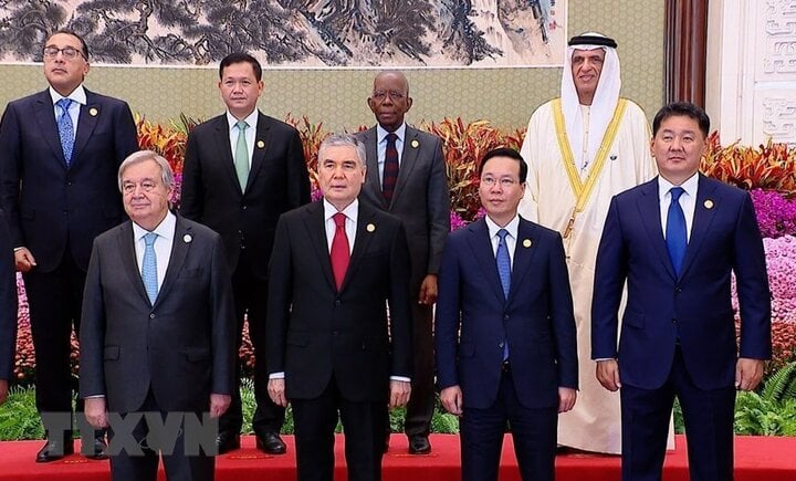 越南国家主席武文赏出席第三届“一带一路”国际合作高峰论坛开幕式