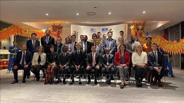 越南文化色彩在UNESCO总部绽放