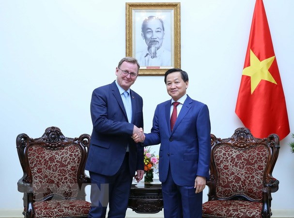 继续推动越南与德国合作关系不断走深走实