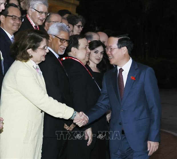 武文赏主席会见出席第11届亚太地区红十字会与红新月会国际会议的代表