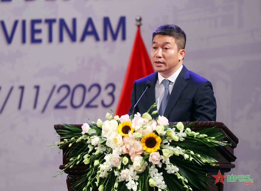 越友联举办越法建交50周年纪念典礼