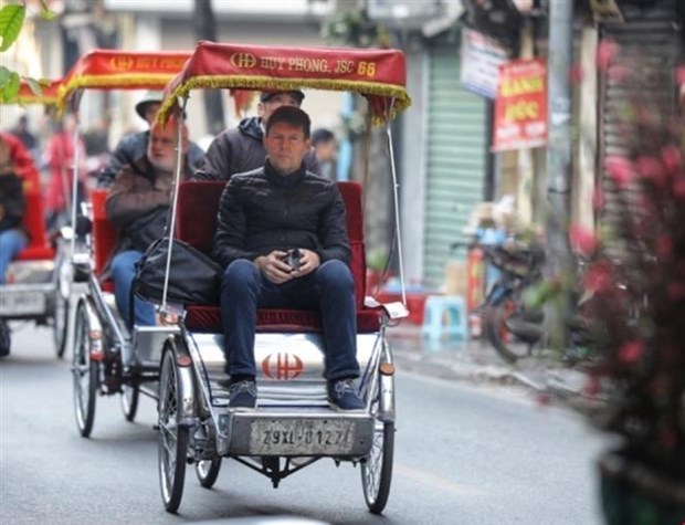 2023年11个月河内市接待国际游客突破400万人次大关