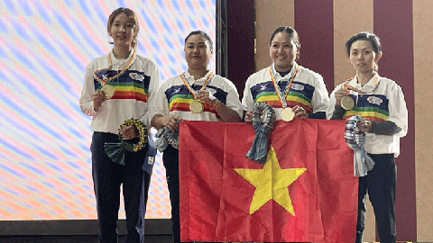 越南法式滚球队首次夺得世界冠军