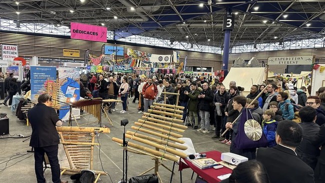 越南文化空间在2023年亚洲展会上大放异彩