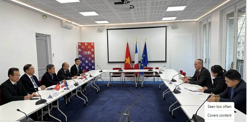 越南南定、广平和安江三省在法国促进贸易投资合作关系