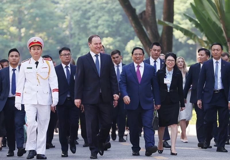 越南重视加强与白俄罗斯的友好合作关系