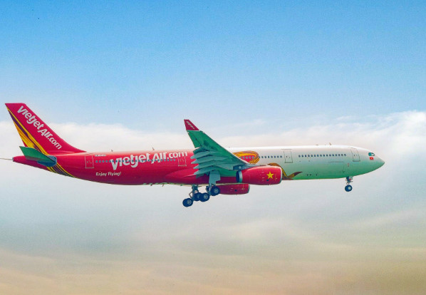 越捷航空公司开通河内至柬埔寨暹粒直达航线