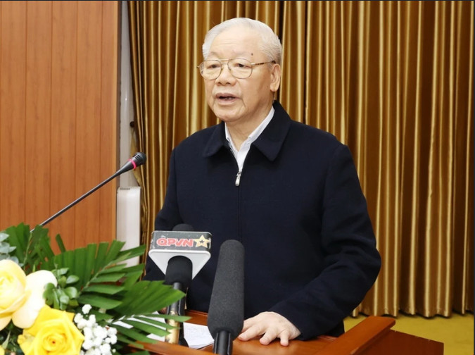 阮富仲总书记：力争到2030年建成革命、正规、精锐和现代的人民军队