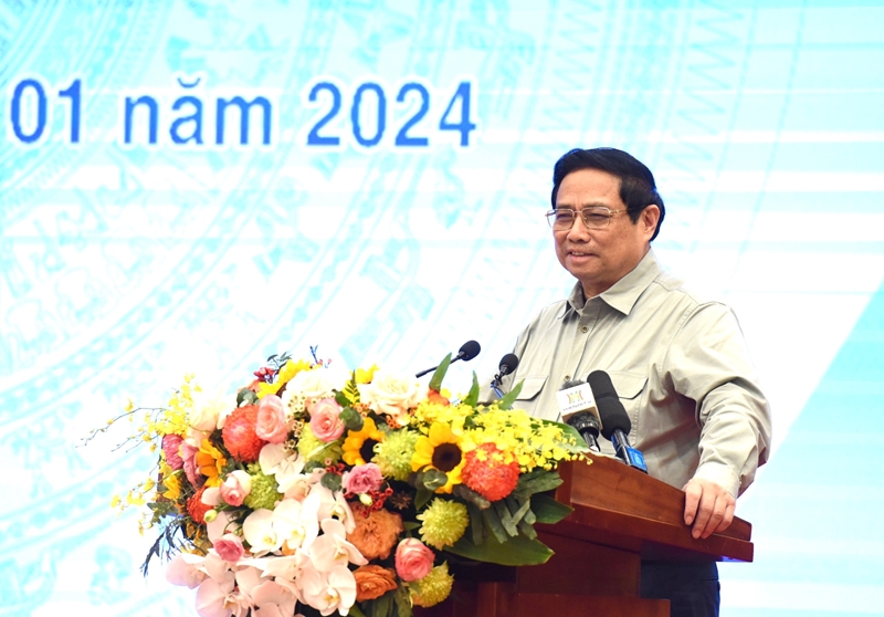 范明正总理出席越南铁路总公司2024年生产经营计划部署会议