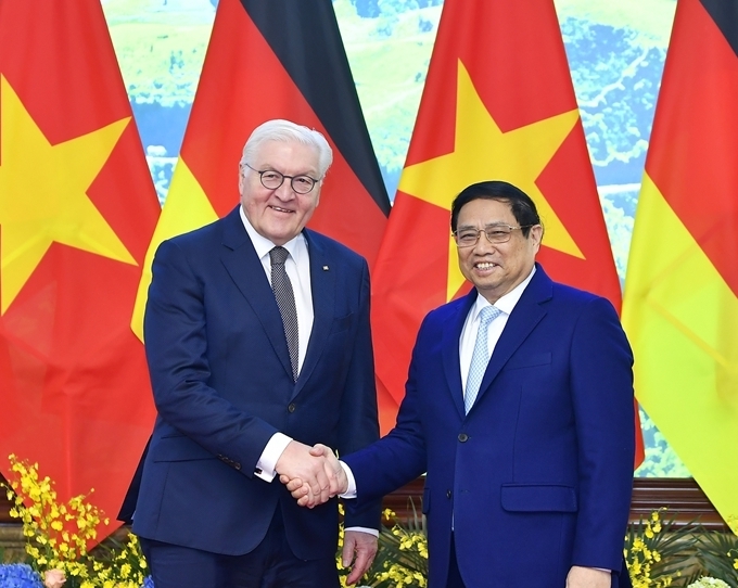 越南政府总理范明正：越南一向重视德国在地区和世界上的地位和作用