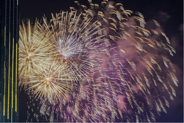 胡志明市除夕夜烟花秀将在8个地点举行