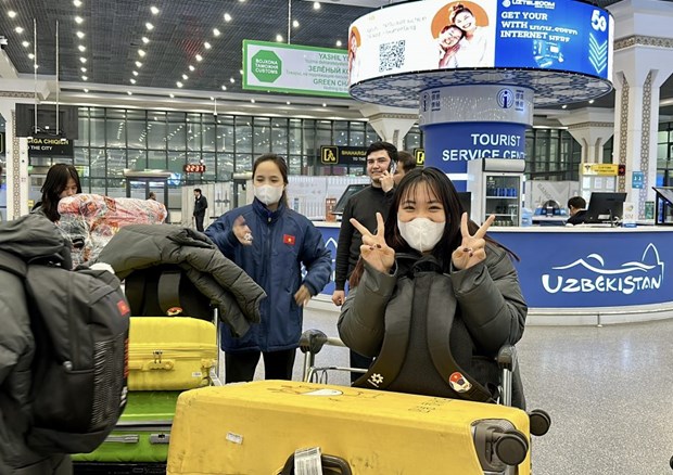 2024年U20女足亚洲杯决赛圈：越南女足抵达乌兹别克斯坦