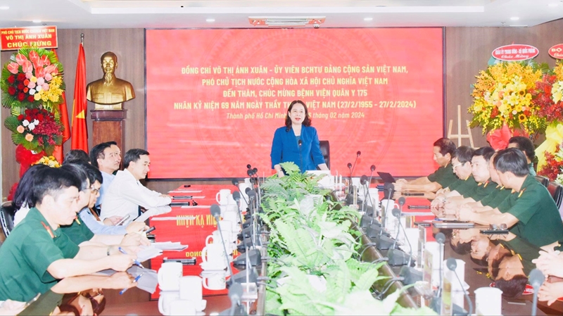 武氏映春副主席向医护人员致以越南医生节祝贺